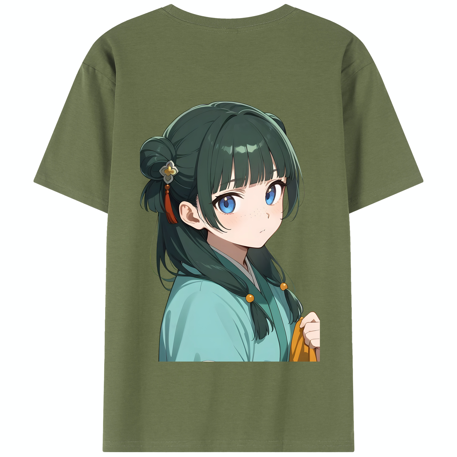 （画像用） 薬屋のひとりごと The Apothecary Diaries 綿100％半袖Tシャツ（背面プリント）
